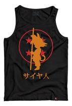 Camiseta Regata Goku Dragon Ball Naruto Desenho Clássico