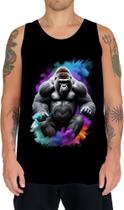 Camiseta Regata Gorila Furioso Força Feroz Zoo 1