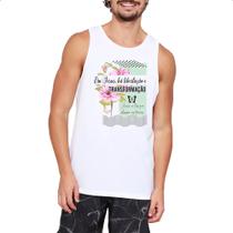Camiseta Regata Gospel Jesus transformacao