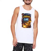 Camiseta Regata Gospel Salmos 119 105 Camiseta Regata Gospel Salmos 119 105