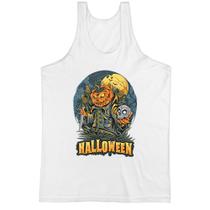 Camiseta Regata Halloween JackPot Milharal Faca Camiseta Regata Halloween JackPot Milharal Faca