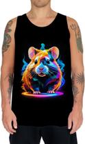 Camiseta Regata Hamster Neon Pet Estimação 23