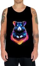 Camiseta Regata Hamster Neon Pet Estimação 9