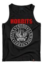 Camiseta Regata Hobbits Camisa Filme Geek O Senhor Dos Anéis