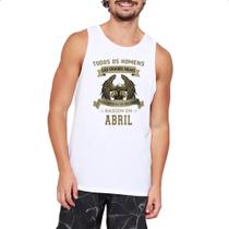 Camiseta Regata Homem Lenda Aguia Abril