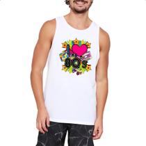 Camiseta Regata I love anos 80 Camiseta Regata I love anos 80