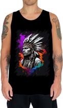 Camiseta Regata Índio Apache Tribo Americana Oeste 7 Camiseta Regata Índio Apache Tribo Americana Oeste 7