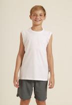 Camiseta Regata Infantil Branca Banana Danger Camiseta Regata Infantil Branca Banana Danger