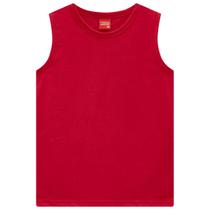 Camiseta Regata Infantil KYLY Menino Básica Blusa Tam 4 a 8