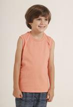 Camiseta Regata Infantil Laranja Banana Danger Camiseta Regata Infantil Laranja Banana Danger