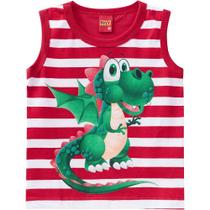 Camiseta Regata Infantil Masculina 109.696 Kyly