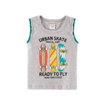 Camiseta regata infantil menino Fantoni Ref 80004 Camiseta regata infantil menino Fantoni Ref 80004
