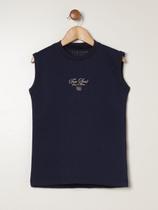 Camiseta Regata Infantil Para Menino - MARINHO Camiseta Regata Infantil Para Menino - MARINHO