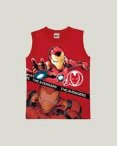 Camiseta Regata Infantil Vingadores 4 ao 8 Malwee Ref. 83161 Camiseta Regata Infantil Vingadores 4 ao 8 Malwee Ref. 83161