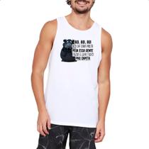 Camiseta Regata Ironico Boi da cara preta pega gente falsa Camiseta Regata Ironico Boi da cara preta pega gente falsa