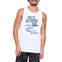 Camiseta Regata Ironico fever agua fazer cha e dormir Camiseta Regata Ironico fever agua fazer cha e dormir
