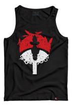 Camiseta Regata Itachi Uchiha Naruto Sasuke Anime Clássico