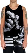 Camiseta Regata Jogo Tabuleiro Xadrez Rei Torre Rainha HD 1 Camiseta Regata Jogo Tabuleiro Xadrez Rei Torre Rainha HD 1