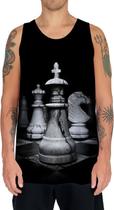 Camiseta Regata Jogo Tabuleiro Xadrez Rei Torre Rainha HD 6 Camiseta Regata Jogo Tabuleiro Xadrez Rei Torre Rainha HD 6