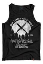 Camiseta Regata John Rambo Camisa Filme Sylvester Stallone