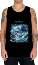 Camiseta Regata Kraken Monstro Marinho Mitologia 3 Camiseta Regata Kraken Monstro Marinho Mitologia 3