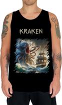 Camiseta Regata Kraken Monstro Marinho Mitologia 5 Camiseta Regata Kraken Monstro Marinho Mitologia 5