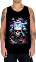 Camiseta Regata La Muerte Mexicana Dama Esqueleto 6