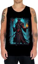 Camiseta Regata Lich Ancião Desenhado Magia 2
