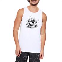 Camiseta Regata Lua fazendo cooper Camiseta Regata Lua fazendo cooper