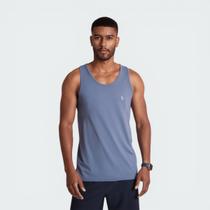 Camiseta Regata Lupo Sport Running Masculina Tamanho:PCor:Azul Camiseta Regata Lupo Sport Running Masculina Tamanho:PCor:Azul