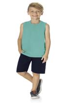 Camiseta Regata Machão Básica Menino Rovitex Juvenil Teen