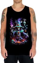 Camiseta Regata Mago da Morte Trevas Magia 4 Camiseta Regata Mago da Morte Trevas Magia 4