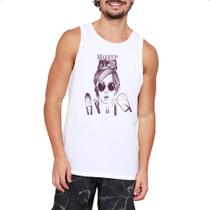 Camiseta Regata Makeup Diva e seus pinceis Camiseta Regata Makeup Diva e seus pinceis
