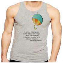 Camiseta Regata Masculina Balao Menino Frase Arthur Schopenhauer Camiseta Regata Masculina Balao Menino Frase Arthur Schopenhauer