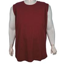 Camiseta Regata Masculina Basica 100% Algodão Fio 30 Penteado Plus Size Camiseta Regata Masculina Basica 100% Algodão Fio 30 Penteado Plus Size