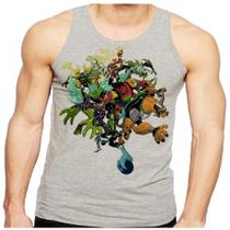 Camiseta Regata Masculina Ben 10 Personagens Monstros Camiseta Regata Masculina Ben 10 Personagens Monstros