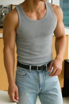 Camiseta Regata Masculina Canelada Casual - Fix Modas