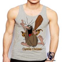 Camiseta Regata Masculina Capitao Caverna Super Heroi Antigo Camiseta Regata Masculina Capitao Caverna Super Heroi Antigo