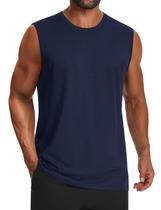 Camiseta regata masculina Cotrasen UPF 50+, ajuste regular, tamanho M