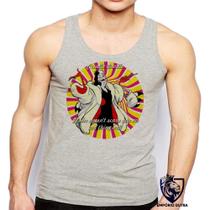Camiseta Regata Masculina Cruella Deville 101 Dalmatas If She Camiseta Regata Masculina Cruella Deville 101 Dalmatas If She
