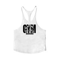 Camiseta Regata Masculina De Algodão Respirável Para Academia Com Alças Em Y, Sem Mangas, Para