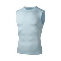 Camiseta Regata Masculina De Verão Sem Mangas Compressão Para Treino De Academia Fitness Esportiva