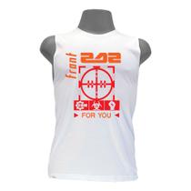 Camiseta regata masculina - Front 242 - For You.