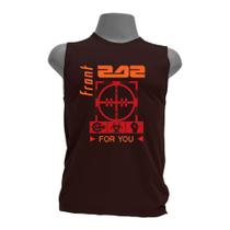 Camiseta regata masculina - Front 242 - For You.