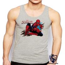 Camiseta Regata Masculina Homem Aranha Maos Spider Man
