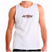 Camiseta regata masculina jiu-jitsu lutador treino