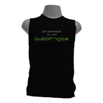 Camiseta regata masculina - Joy Division - Substance.