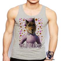 Camiseta Regata Masculina Lobo Mau Shrek Quale Camiseta Regata Masculina Lobo Mau Shrek Quale