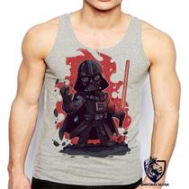 Camiseta Regata Masculina Mini Darth Vader Vilao Camiseta Regata Masculina Mini Darth Vader Vilao