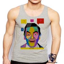 Camiseta Regata Masculina Mr Bean Serie Seriado Engracado Risos Camiseta Regata Masculina Mr Bean Serie Seriado Engracado Risos